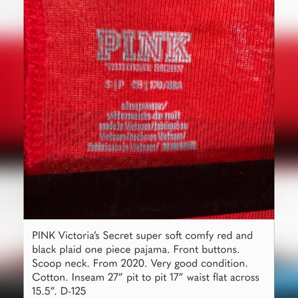 VS Victoria’s Secret Chillest Wrapper pajama onsie - Picture 4 of 7